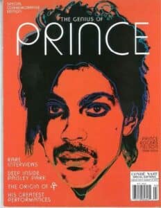 Cover of Conde Nast showing "Orange Prince"